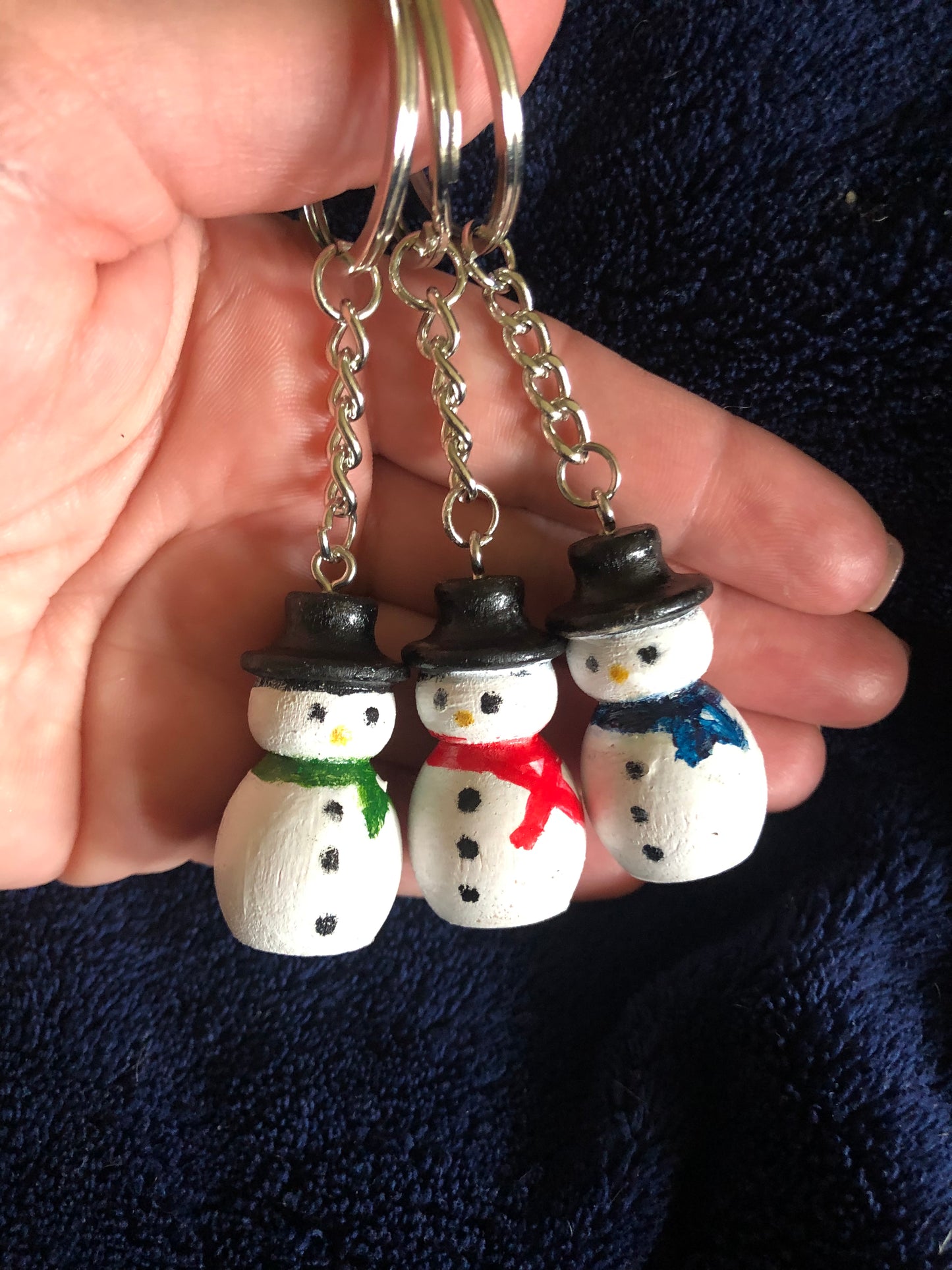 Key Chains- Mini Snowmen