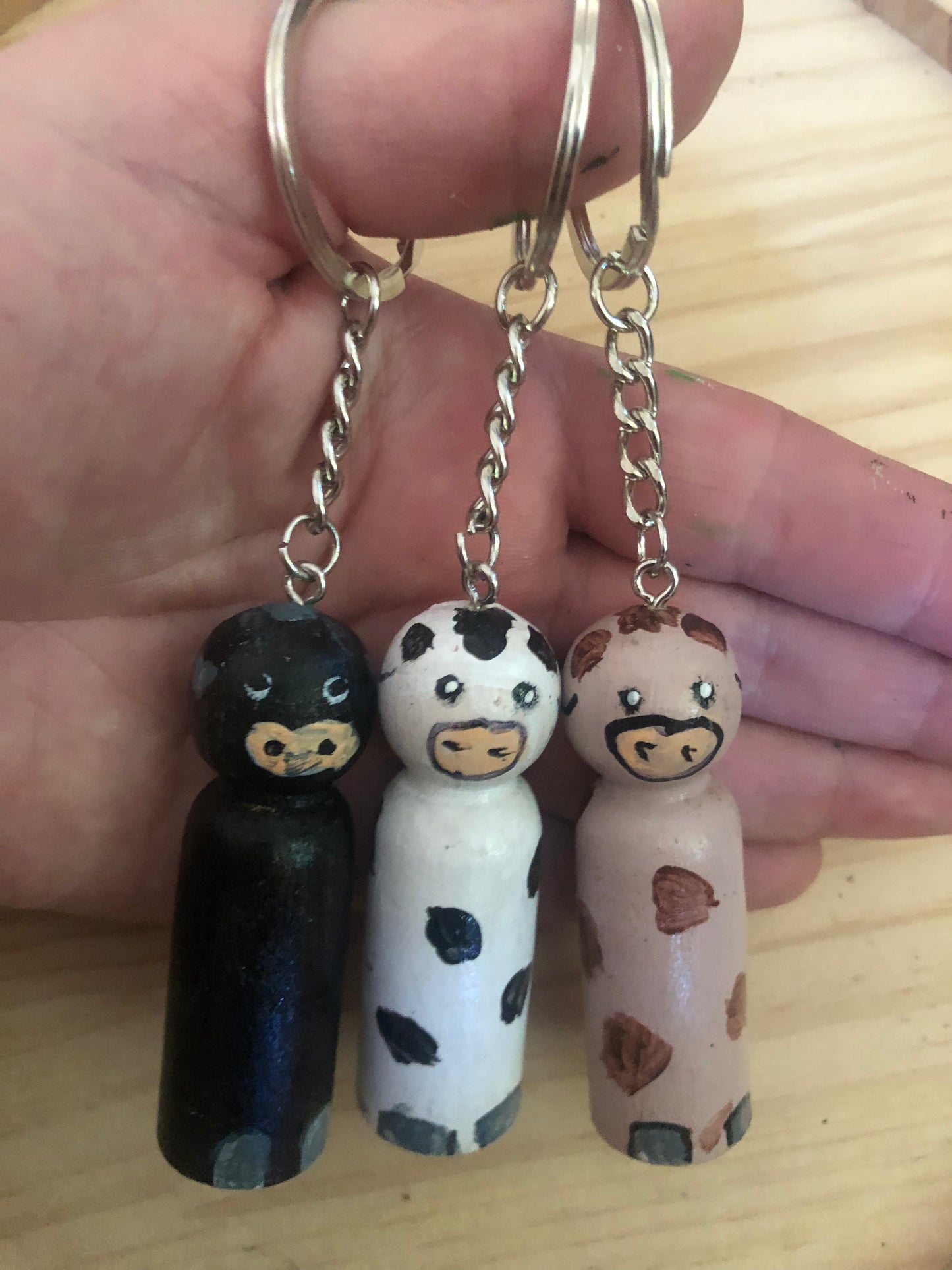 Key Chains- Little Cows